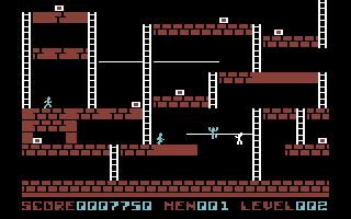 Lode Runner screenshot 5 for Commodore 64